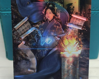 1x Foil Altered Art Azami Lady of Scrolls (non Foil Into Foil) - Etsy