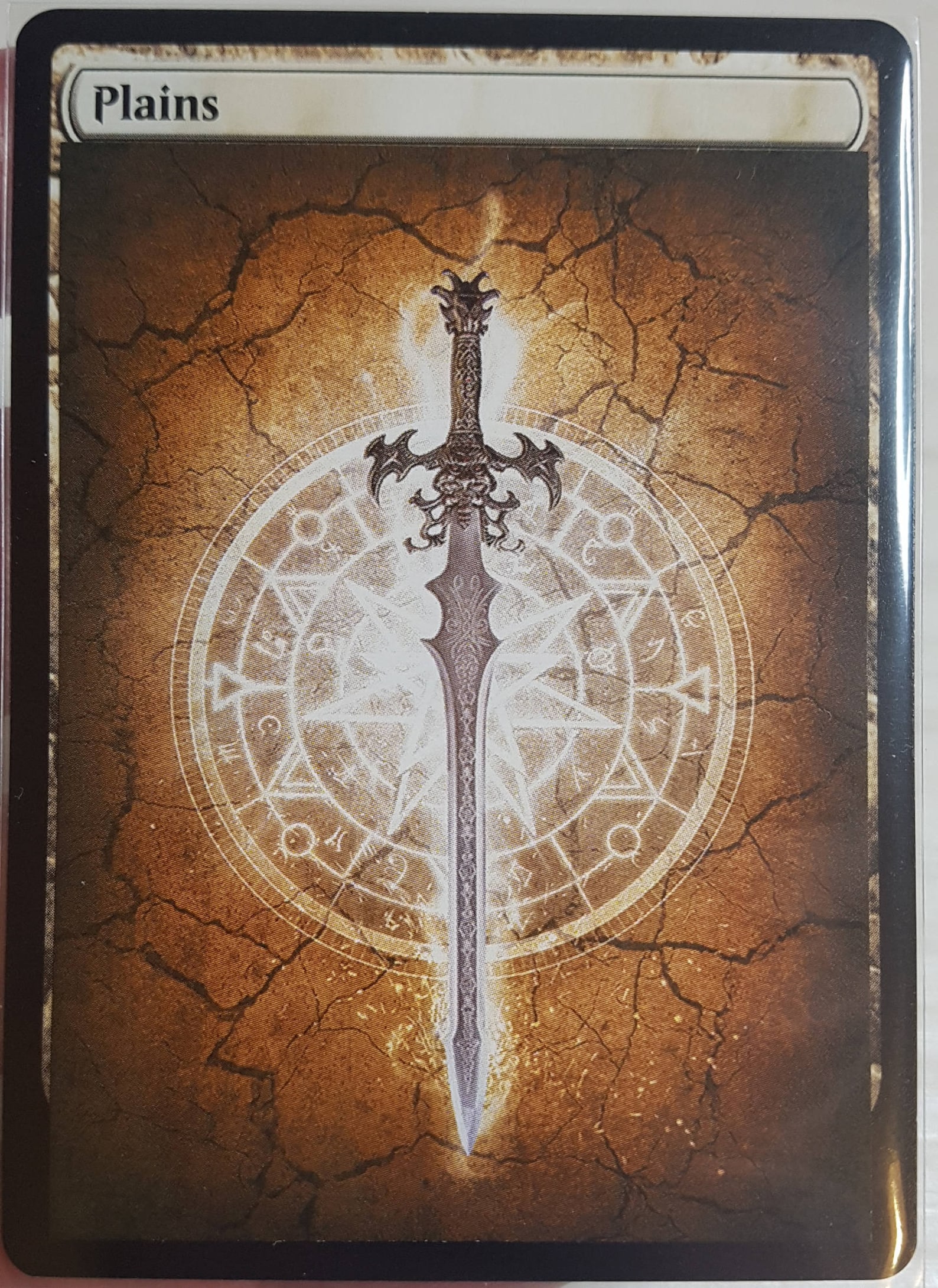 1x Big Mana Plains Full Art Custom Altered Basic Land MTG