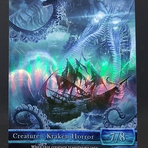 1x Awoken Horror Token/Reminder *FOIL* Custom Altered