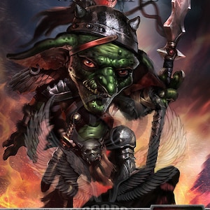Goblin Warrior TCG Token Custom Altered