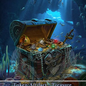 Personalização do token TCG do tesouro nº 1 alterada