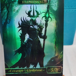 1x Elemental of Titania #8 *Foil Laminated* Custom Altered Token