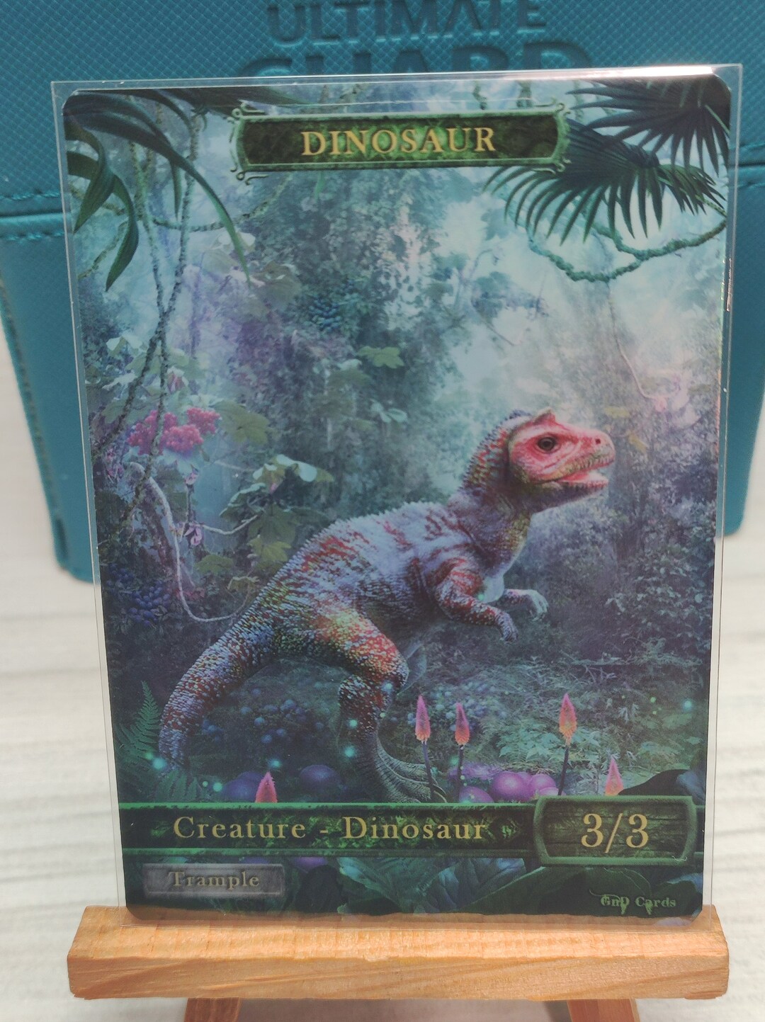 1x *foil* Dinosaur #3 Custom Altered Token - Etsy