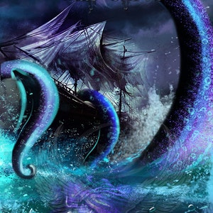 Kraken #1 TCG Token Custom Altered