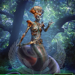 Personalização do token Snake #8 TCG alterada