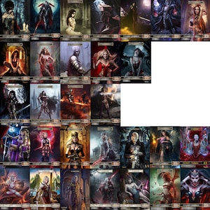 Volles Vampir Token Set
