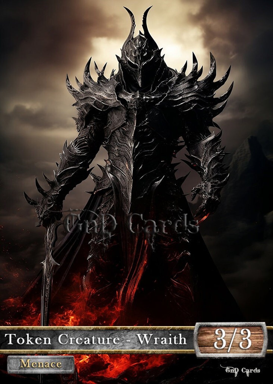 Wraith #2 TCG Token Custom Altered - Etsy