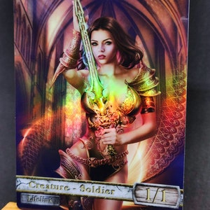 1x Soldier #15 Lifelink *FOIL LAMINATED* Custom Altered Token