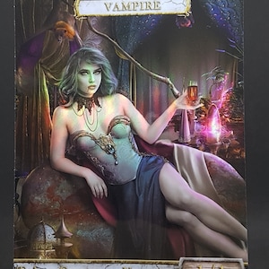 1x Vampir #22 FOIL LAMINIERTE Benutzerdefinierte verändert Token