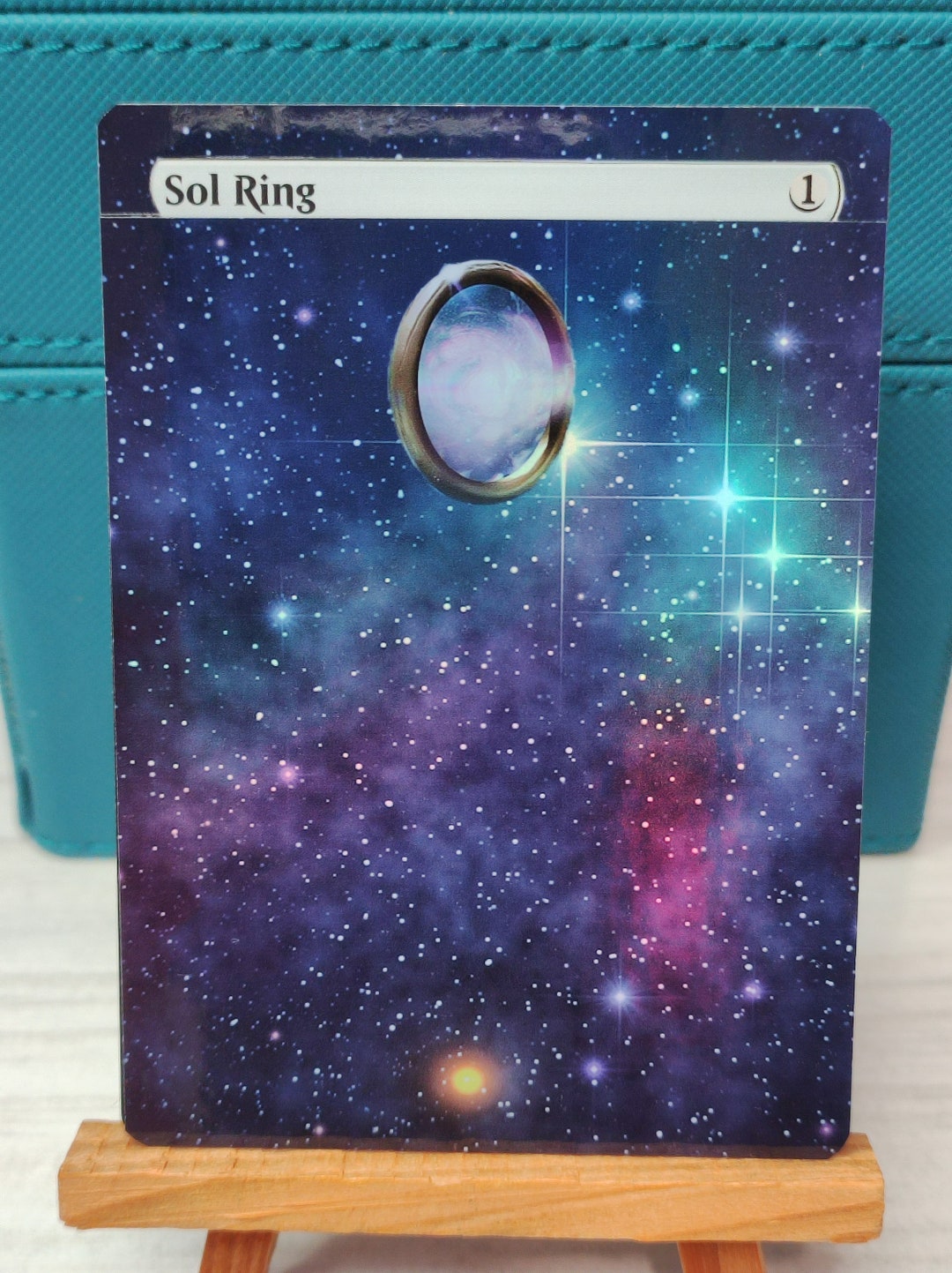 1x Foil Altered Art Sol Ring #3 (non-foil Into Foil) - Etsy