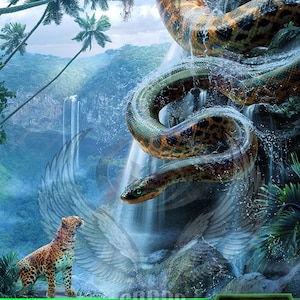 Snake #4 TCG Token Custom Altered