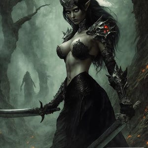 Guerreiro Elfo #29 Token TCG Personalizado Alterado