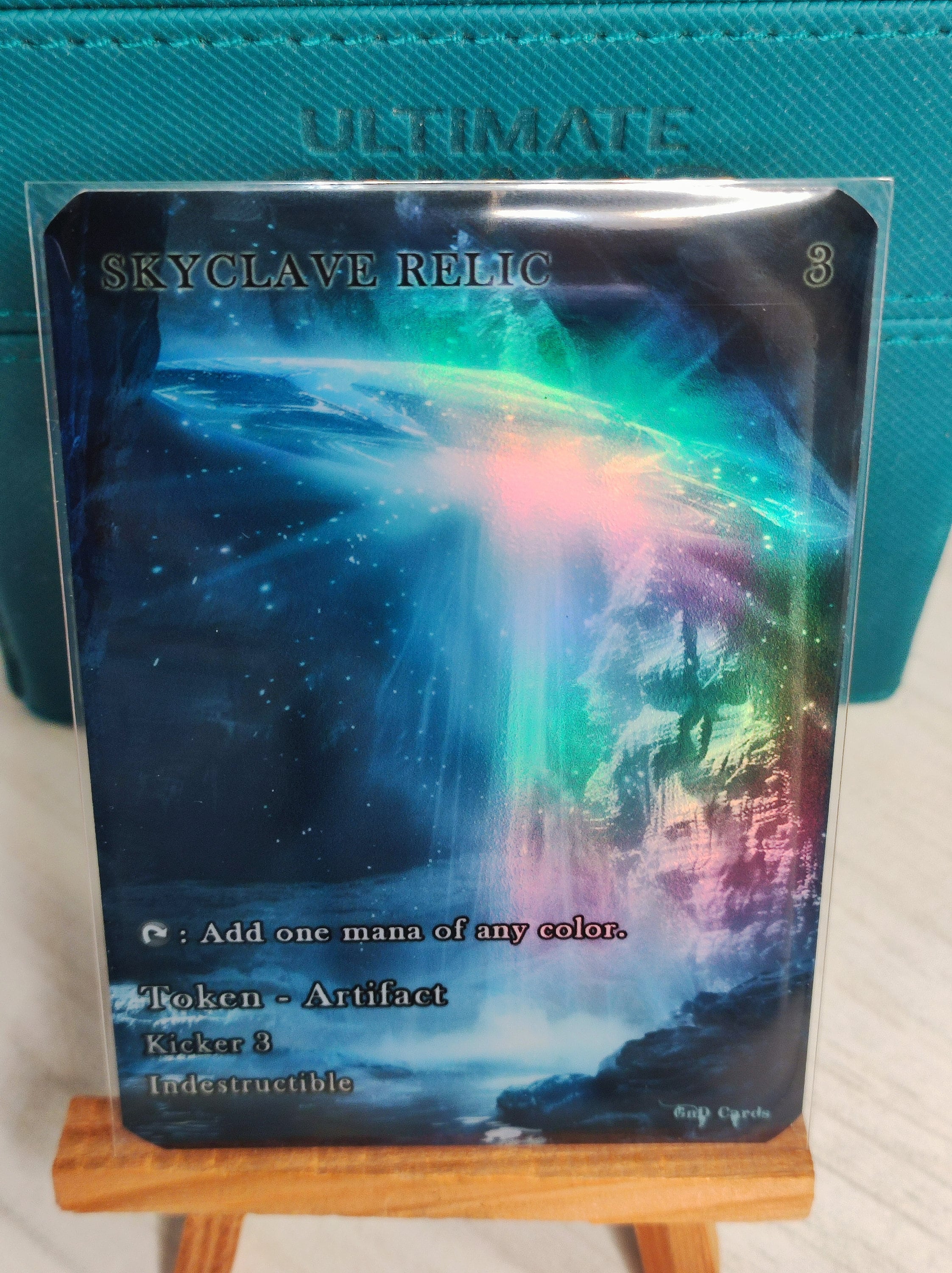 1x Skyclave Relic Token *FOIL LAMINATED* Custom Altered - Etsy
