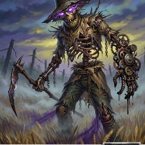 scarecrow deck mtg commander Reaper King Tribal Five-Color Magic this is a custom commander deck Scarecrow tribal // Commander (Reaper