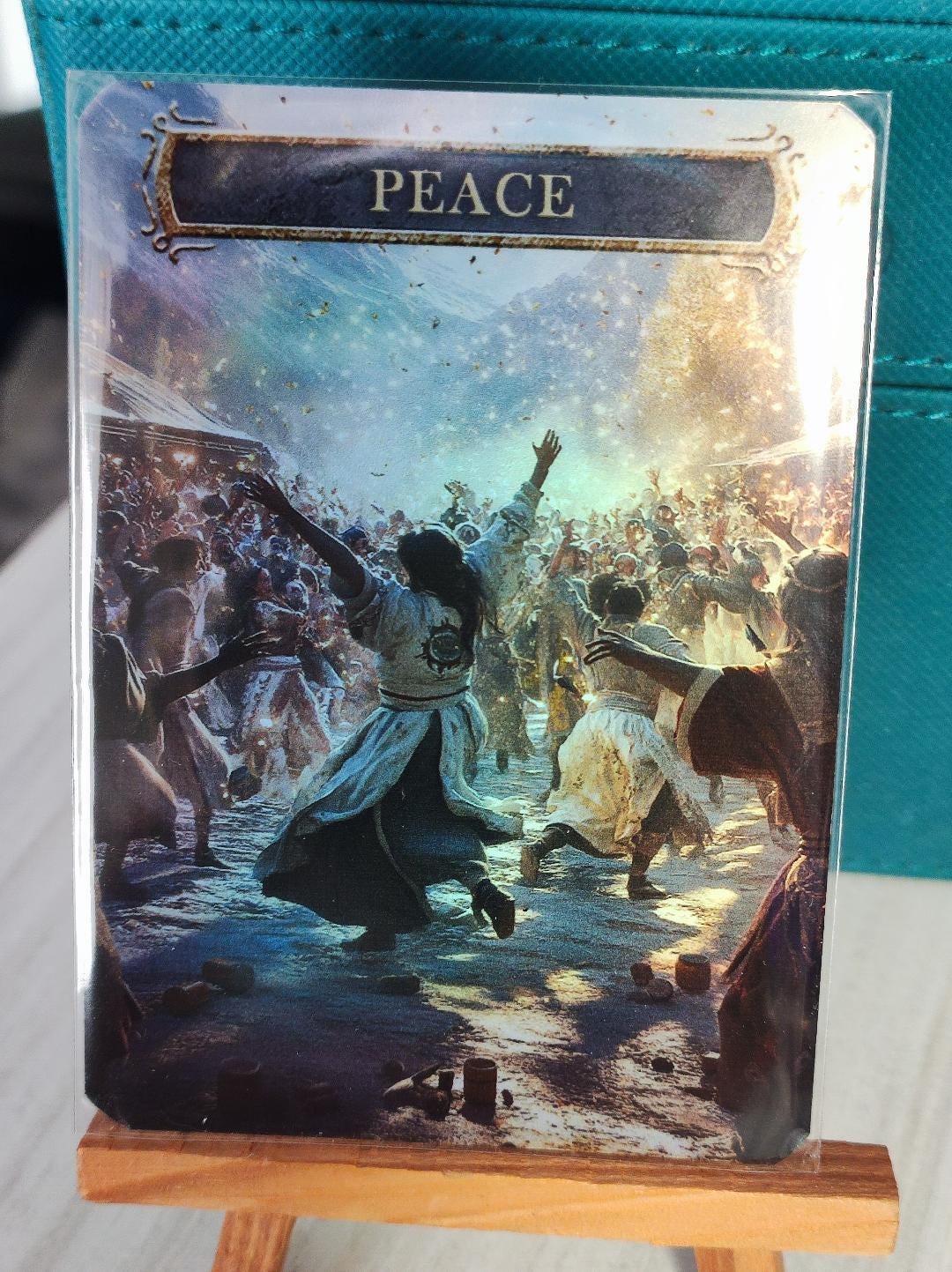 War-peace Tokens Foil *flesh and Blood TCG* Custom Altered (2