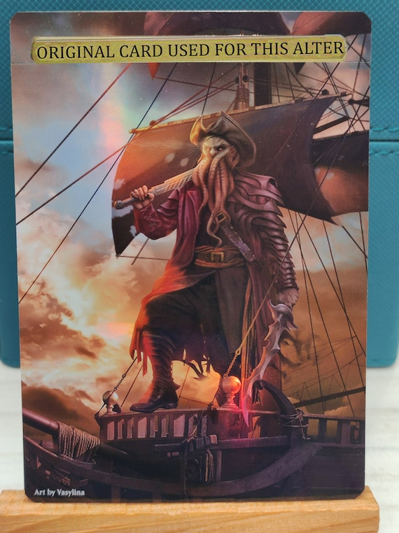 1x Foil Altered Art Captain N'ghathrod - Etsy