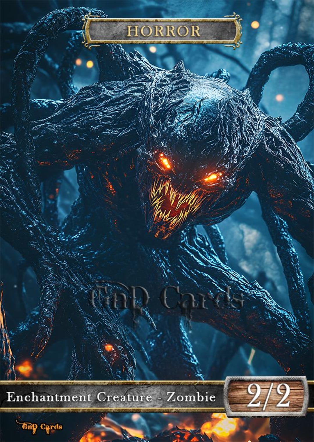 Horror #1 TCG Token Custom Altered - Etsy
