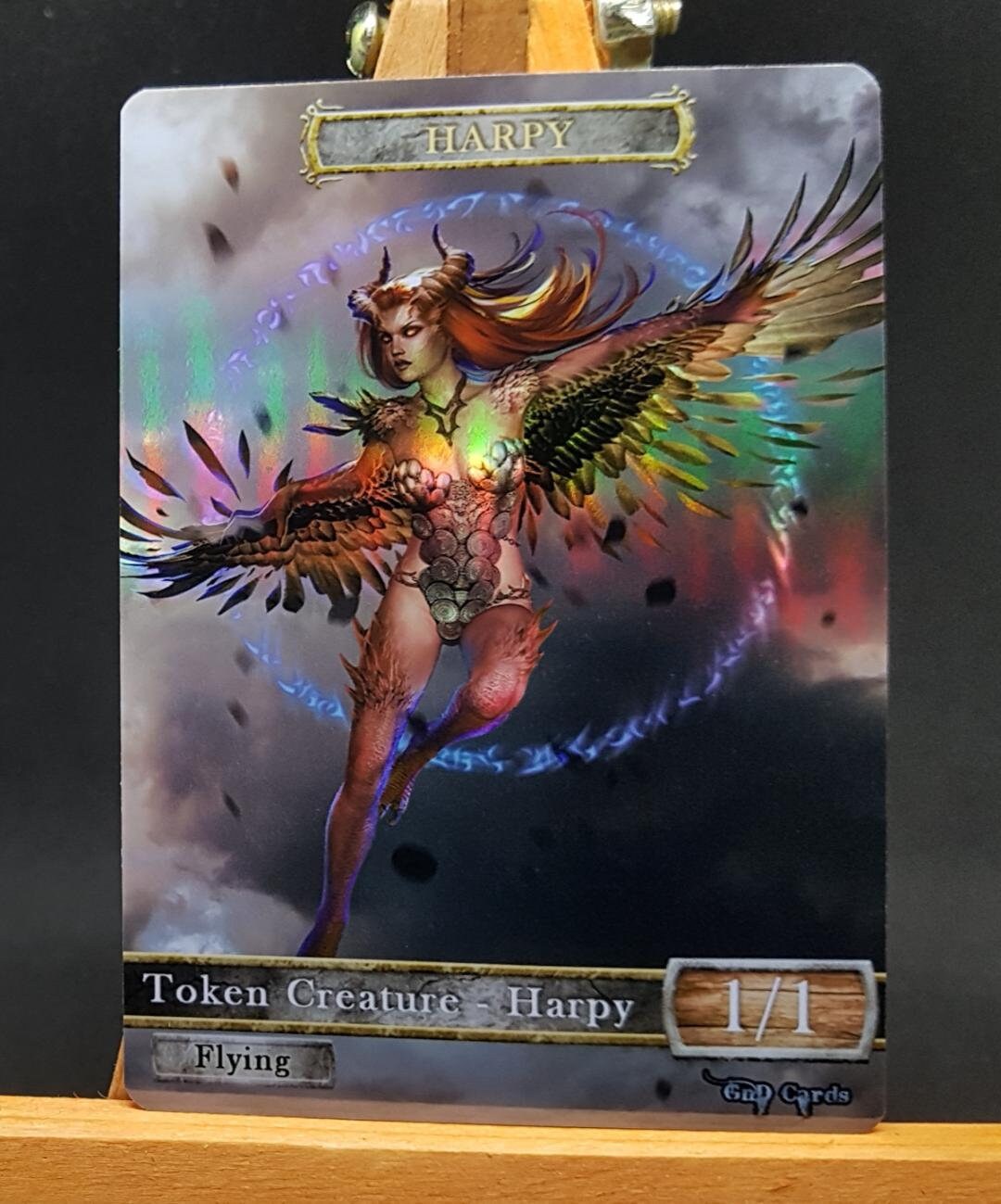 Mtg Dice Set Harpy Token – Givememana Tokens Series 2 – Magic The
