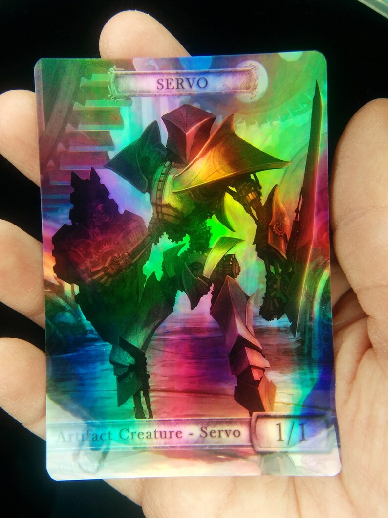 1x Energy Counter #4 Custom Altered Token MTG Kaladesh