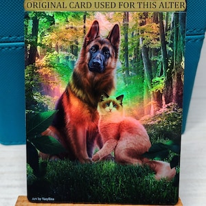 1x Foil Altered Art Rin and Seri, Inseparable