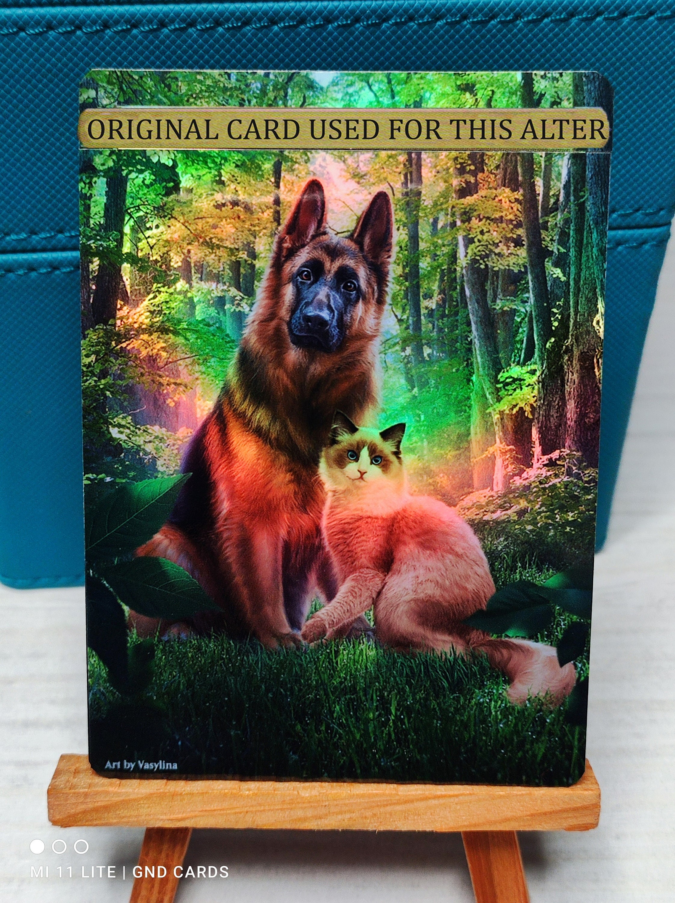 1x Foil Altered Art Rin and Seri, Inseparable