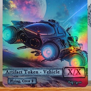 1x *Foil* Nalaar Aetherjet Custom Altered Token