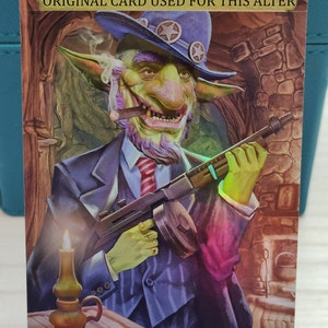 1x Krenko, jefe de la mafia con arte alterado (sin foil a foil)