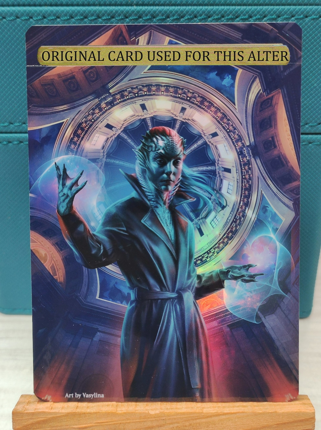 1x Foil Altered Art Kamiz, Obscura Oculus (non-foil Into Foil) - Etsy