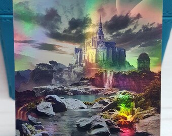 1x Foil Altered Art Command Tower #3