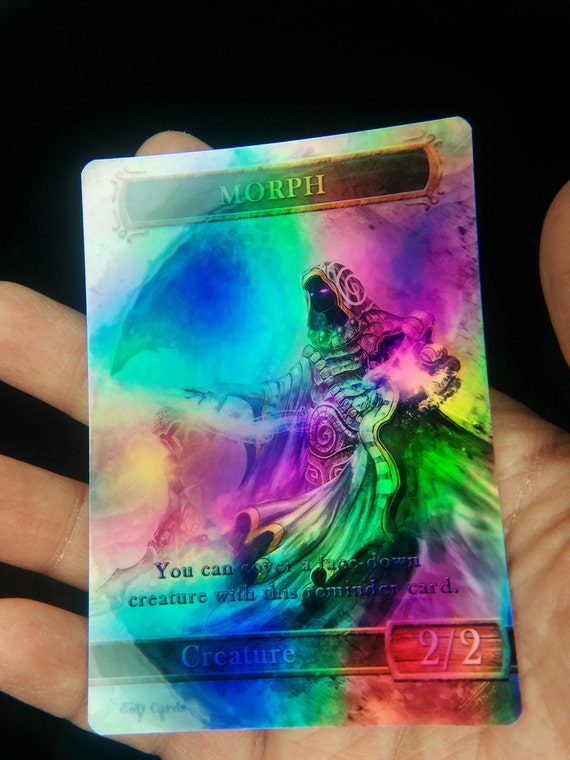 1x Spirit #2 *FOIL LAMINATED* Custom Altered Token