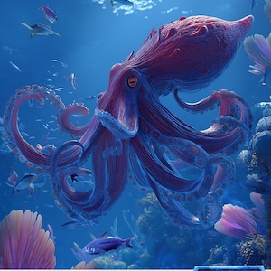 Squid #2 TCG Token Custom Altered