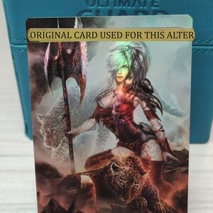 1x Foil Altered Art Sir Gwyn, Heldin von Ashvale