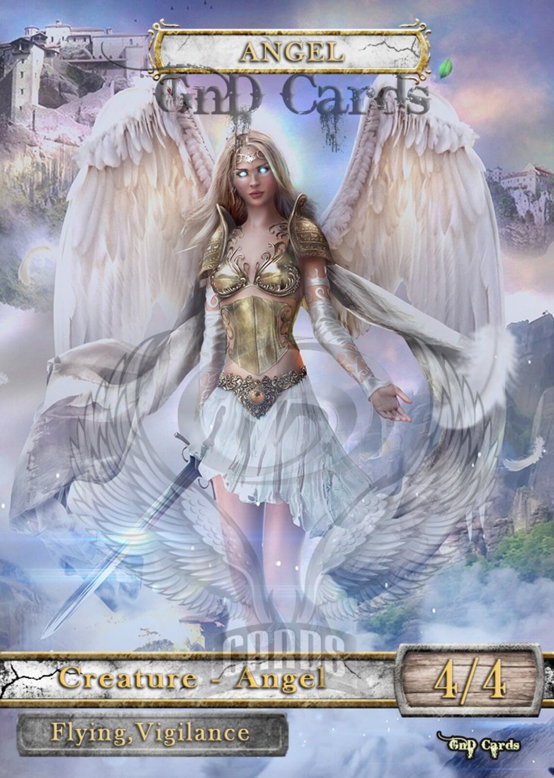 3x Angel 25 Custom Altered Tokens | Etsy