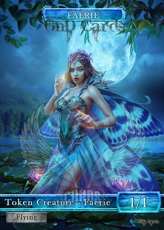 mtg fairy cards Magic The Gathering, Secret Lair: Faerie, Faerie, Faerie Rad Card Monster Games Type: Creature, Subtype: faerie, 166