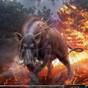 Beast #9 Tcg Token Individuell verändert