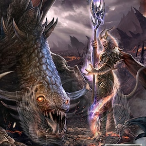 Demon #5 TCG Token Custom Altered (for Tasha)