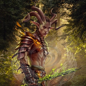 Personalidade do token do Elfo Guerreiro #17 TCG alterada