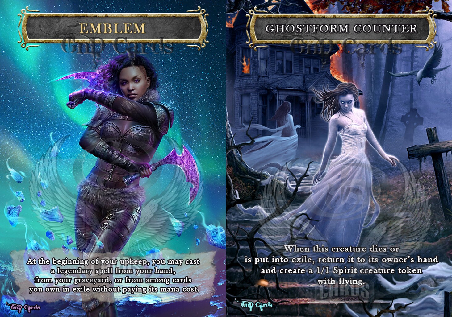 1x Kaya the Inexorable Emblemghostform Counter Custom Altered - Etsy