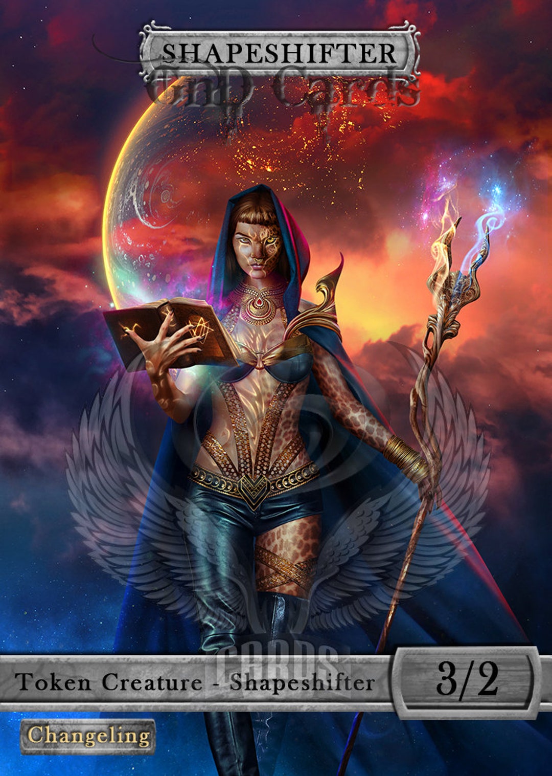 Shapeshifter #3 TCG Token Custom Altered - Etsy