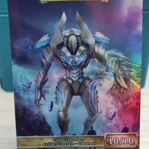1x Mechtitan #2 *FOIL LAMINATED* Custom veränderter Token