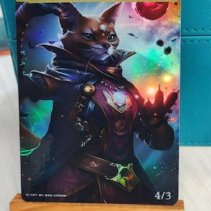1x Foil Altered Art Roxanne, Starfall Savant (Non-Foil into Foil)