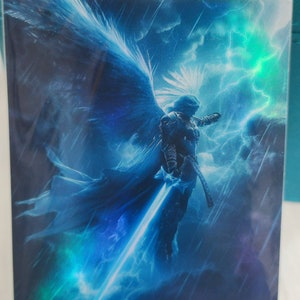 1x Foil Altered Art Bruna, Licht aus Alabaster V2 (Nicht-Foil in Foil)