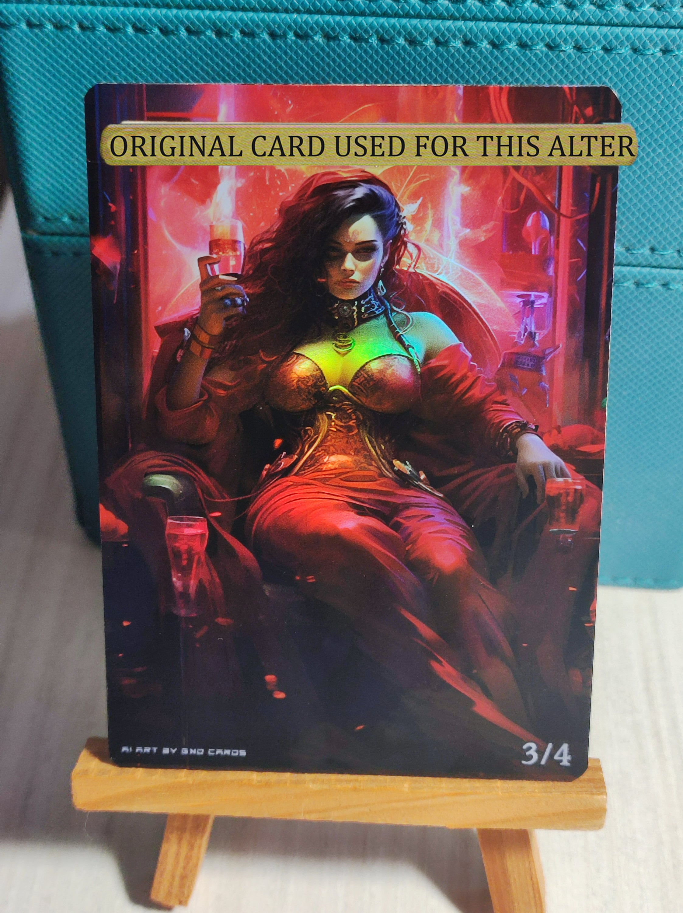 1x Foil Altered Art Judith, Carnage Connoisseur (non-foil Into