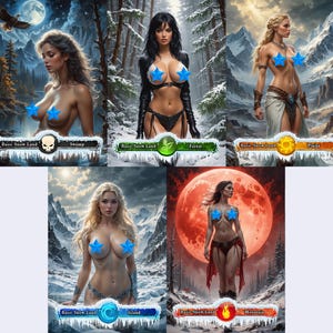 Pacchetto di carte Playtest Nude Basic Snow Lands PROXY Edh Cube