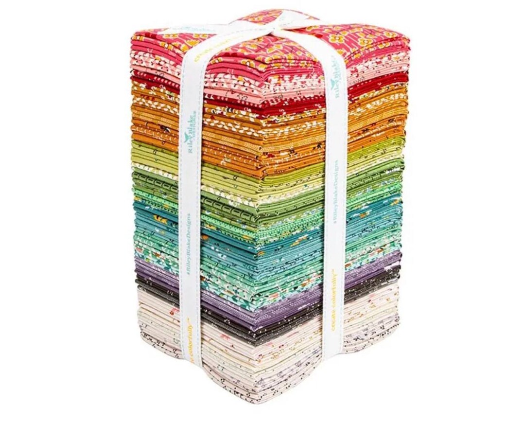 Gentler Times 51pc Fat Quarter Bundle Riley Blake Designs by Lori Holt ...