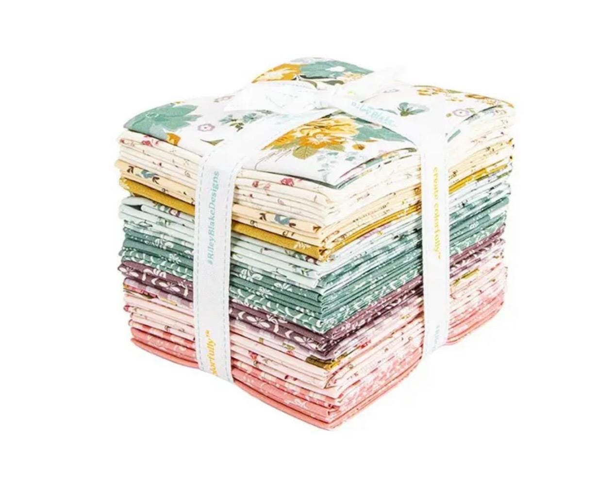 Renew 25pc Fat Quarter Bundle Riley Blake Designs by Sandy Gervais FQ ...