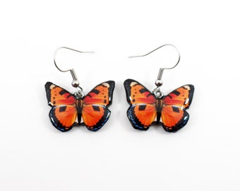 Butterfly earrings, Handmade accessories, Butterfly wing earrings, Wing jewelry, Summer jewelry