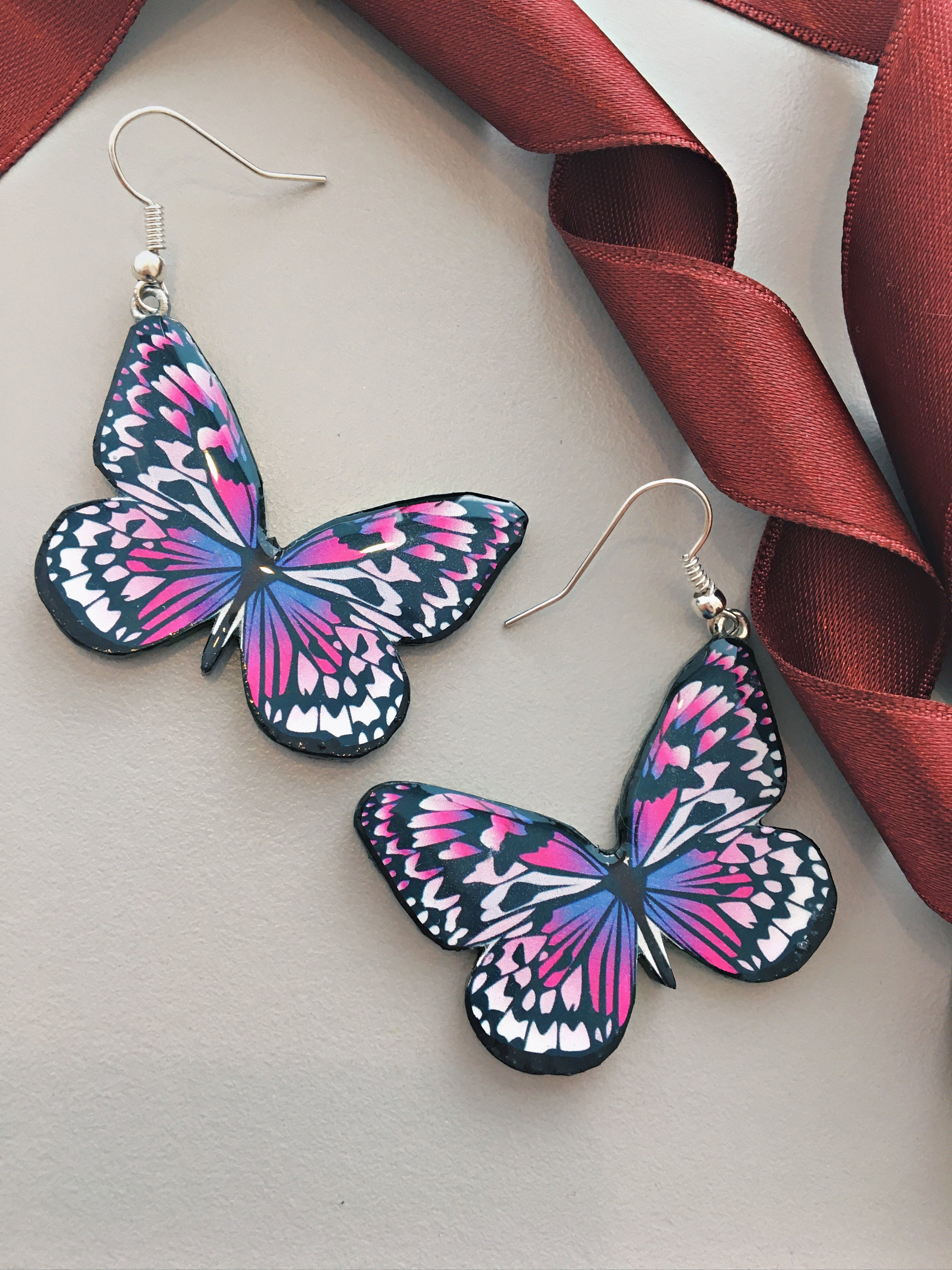 Pendientes De Mariposa