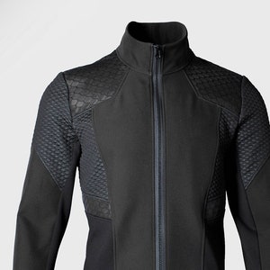 Cyberpunk jacket, futuristic sith jacket - 388
