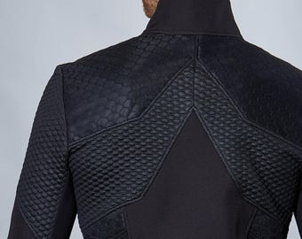 Cyberpunk men's jacket, Sith Jacke Futuristic clothing vampire blade  | 388 men